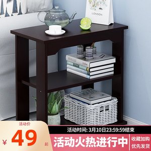 简约茶桌可移动小茶几茶台边几沙发边柜家用喝茶桌子功夫茶几带轮