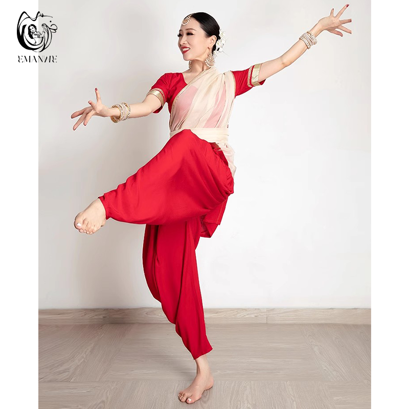 依曼异域风情印度舞服民族风女舞蹈服松紧腰直筒阔腿萝卜裤练功裤,女装/女士精品,民族服装/舞台装,淘宝优惠券,粉丝福利购,淘宝优惠卷