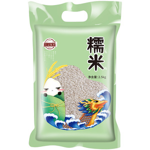 品冠膳食南方长糯米2.5kg真空装