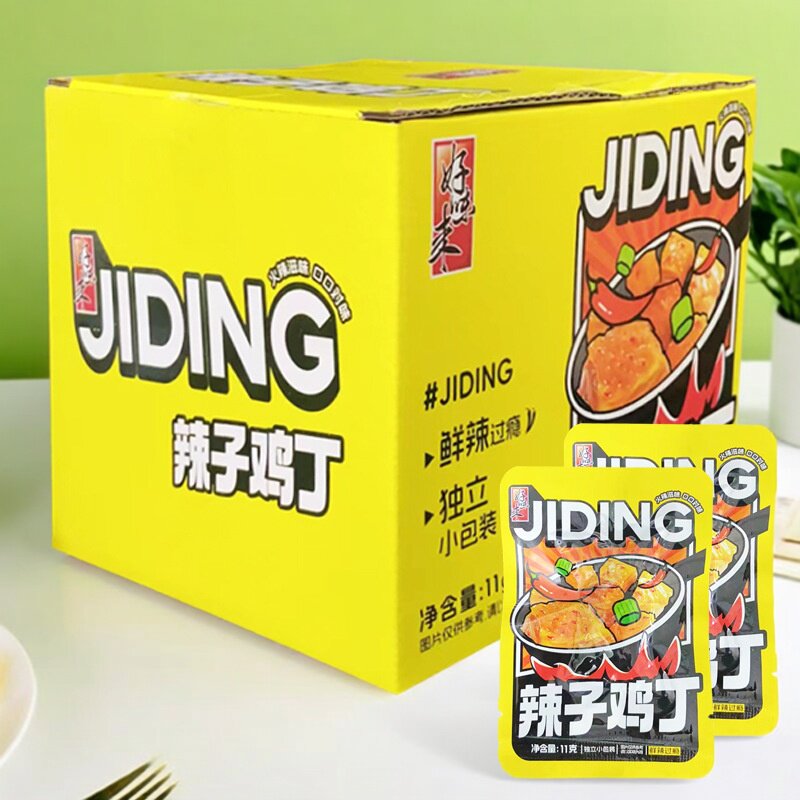 好味来Q辣鸡米花30小包盒装即食