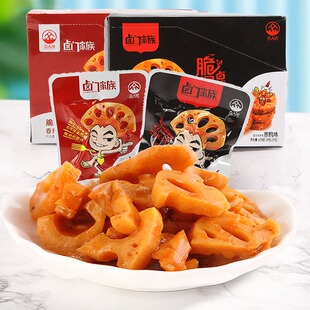 卤门家族香辣味藕片约20g*20小包装零食即食莲藕辣条麻辣小吃整盒