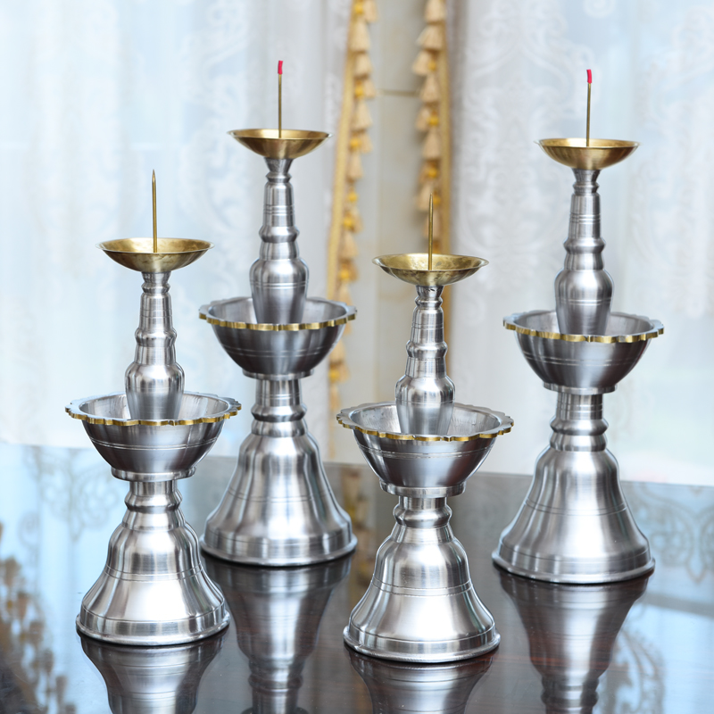 锡蜡台锡烛台喜庆祭祀结婚