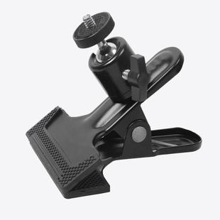 万向云台大力夹运动相机闪光灯夹子平板手机固定桌面自拍直播夹座