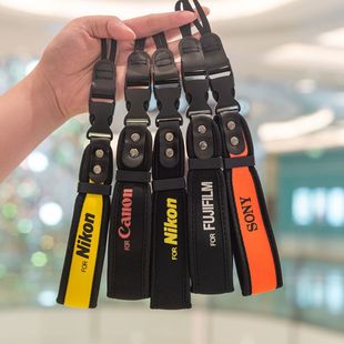 富士XT5尼康z7微单快拆手绳 佳能m6 相机手腕带适用索尼A7M3 A7R2