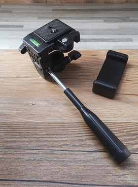 三维云台伟峰330A三脚架配件转接头手机支架夹头相机三角架俯拍座