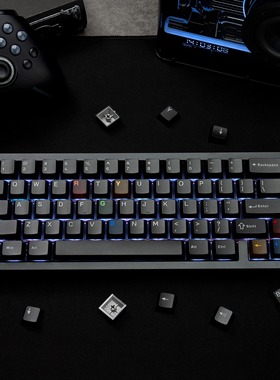 佩森丨黑灯半透ABS键帽  二色原厂高度 适配磁轴机械键盘