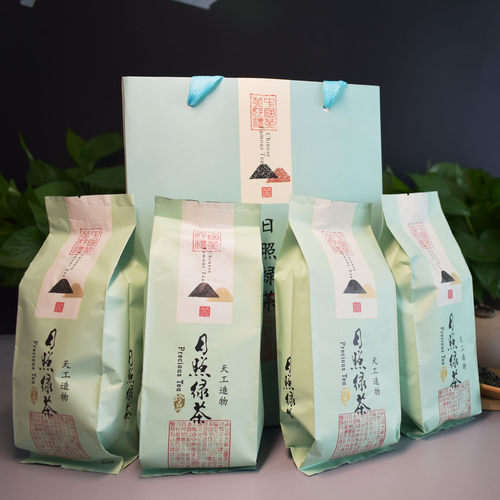 日照绿茶正宗散装袋装500g露天炒青板栗香2025年新茶好喝赠手提袋