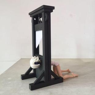 1/12断头台配件 适配shf女神装置机娘figma改件30ms 兵人素体模型