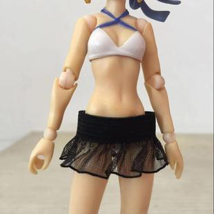 机娘裙子衣服 适配figma女神装置改件30ms素体1/12女兵人模型配件
