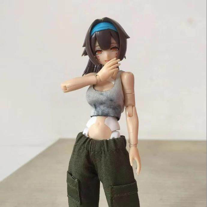 机娘衣服裤子 适配30ms女神装置figma改件女素体散货人偶模型配件图片
