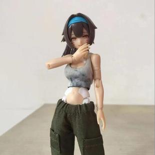 机娘衣服裤子 适配30ms女神装置figma改件女素体散货人偶模型配件