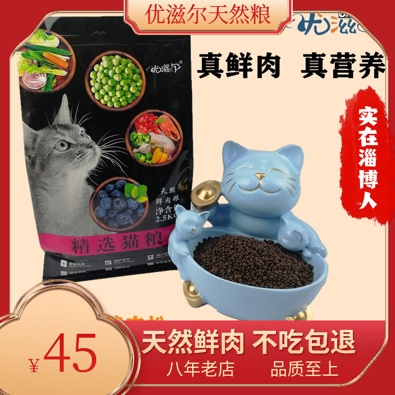 英短蓝猫高蛋白天然鲜肉增肥发腮
