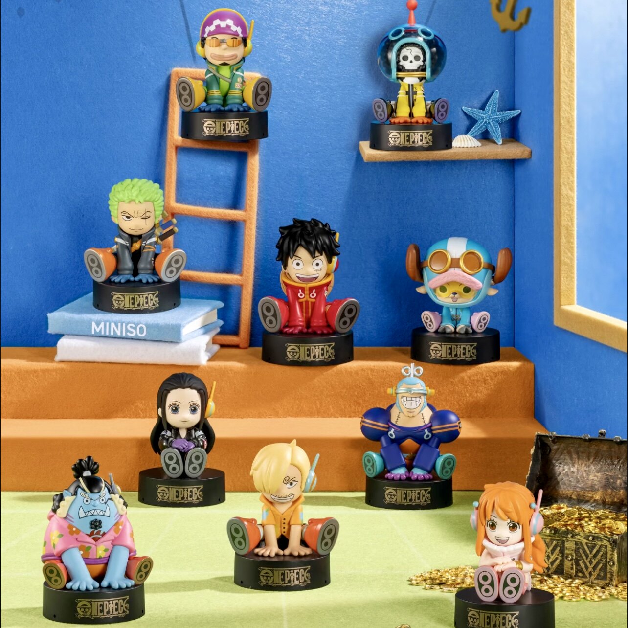 新品MINISO名创优品One Piece航海王系列香薰手办盲盒摆件礼物图片