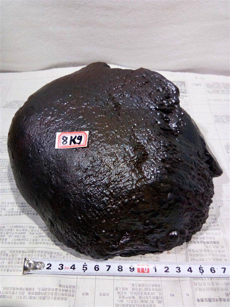 新疆陨石黑钻定向陨石8000克原石火流星奇石家居摆件收藏送礼