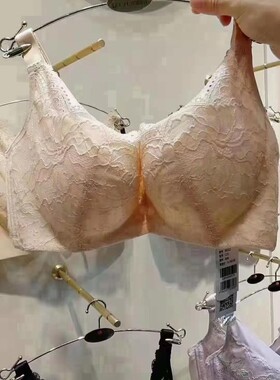 露蒂诗大码文胸 全罩杯超薄款调整型内衣无海绵聚拢软钢圈80F 80E