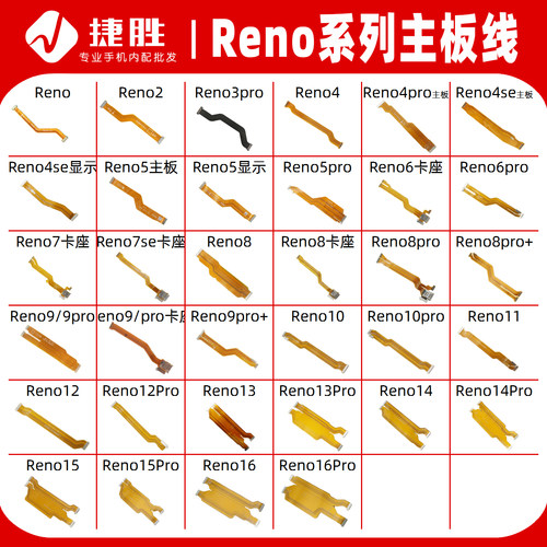 适用Reno系列主板排线