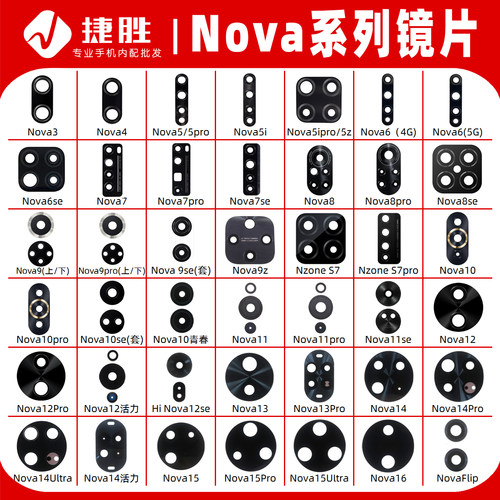 华为Nova系列摄像头镜片玻璃镜面