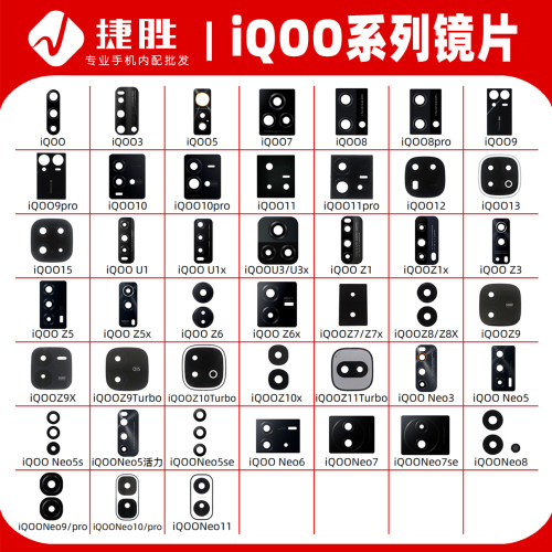 适用IQOO系列摄像头镜片