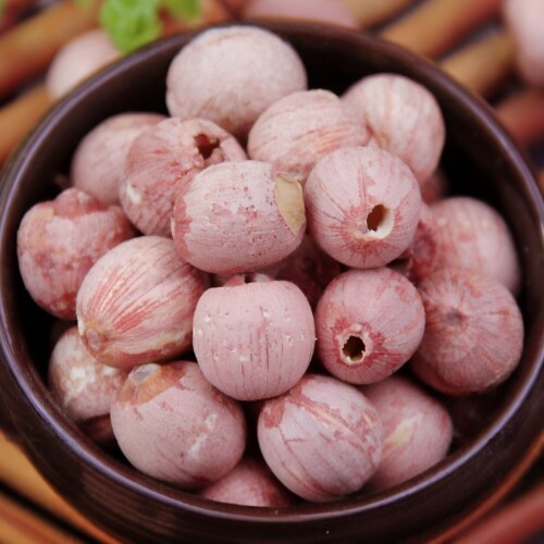 中药材红莲子去芯红皮莲子红莲粉