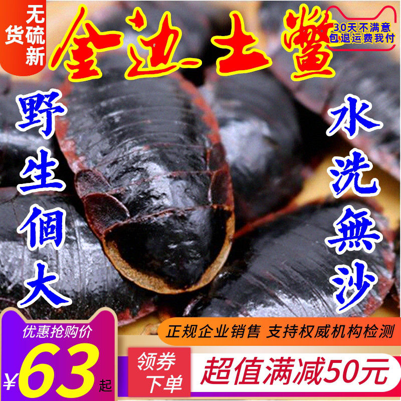 中药材金边土鳖虫250g新货土别非中华土元地乌龟金边土元地鳖粉