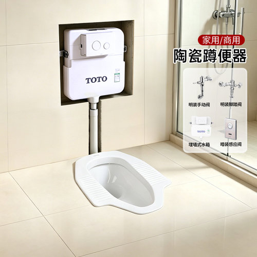 TOTO官方正品联保蹲便器CW8RB