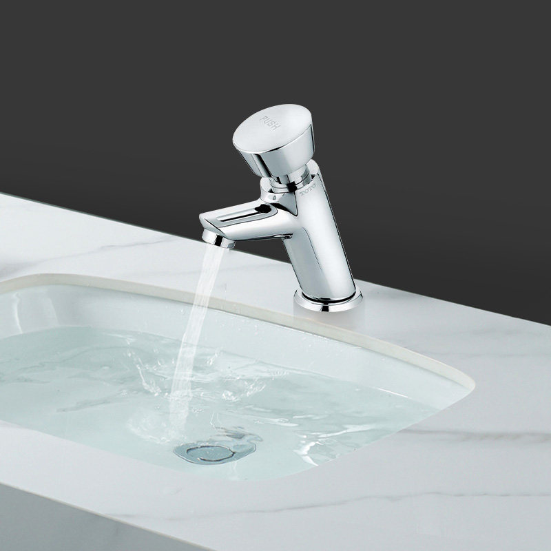 TOTO水龙头DL102 公共卫生间延时自动关水龙头工装商用单冷工程款