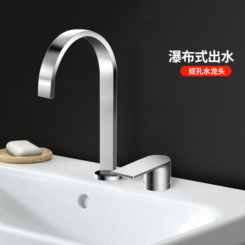 TOTO冷热水龙头DL370台盆洗手脸盆台式单柄双控洗面器水嘴(05-F)