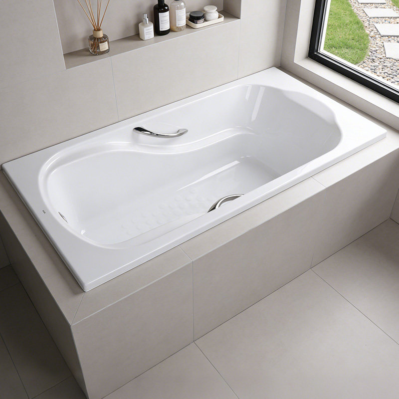 TOTO浴缸PAY1550/1750 亚克力无裙边嵌入式泡澡1.5/1.7米(08)