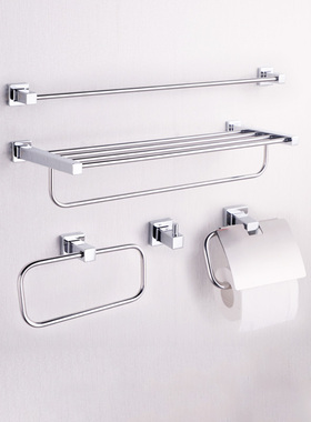 TOTO五金挂件YS408N5C不锈钢浴巾架毛巾杆厕纸架挂衣钩毛巾环套餐