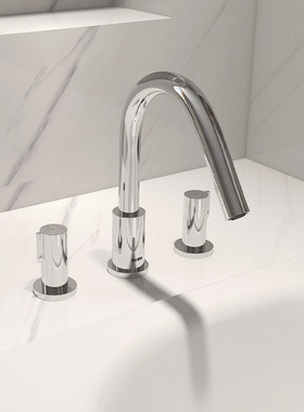 TOTO浴缸水龙头TBG11201/11202/11305铜合金台式缸边冷热三孔水嘴