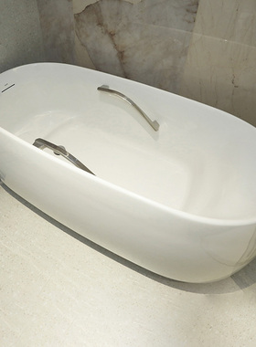 【补贴15%】TOTO晶雅石贵妃浴缸PJY1744WHPW1.7米独立式泡澡浴缸