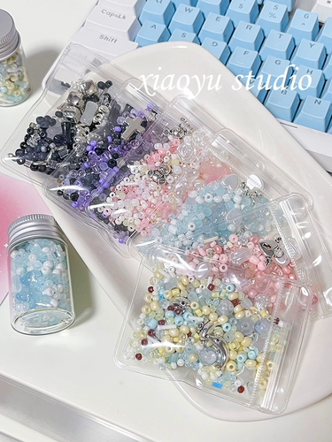 Японская милая подвеска, стеклянный аксессуар, браслет из бисера ручной работы