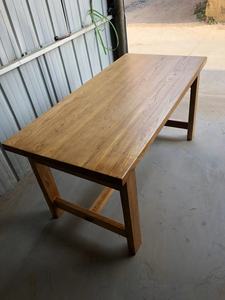北方老榆木餐桌实木桌板台面吧台板飘窗工作台会议学习桌板子定制