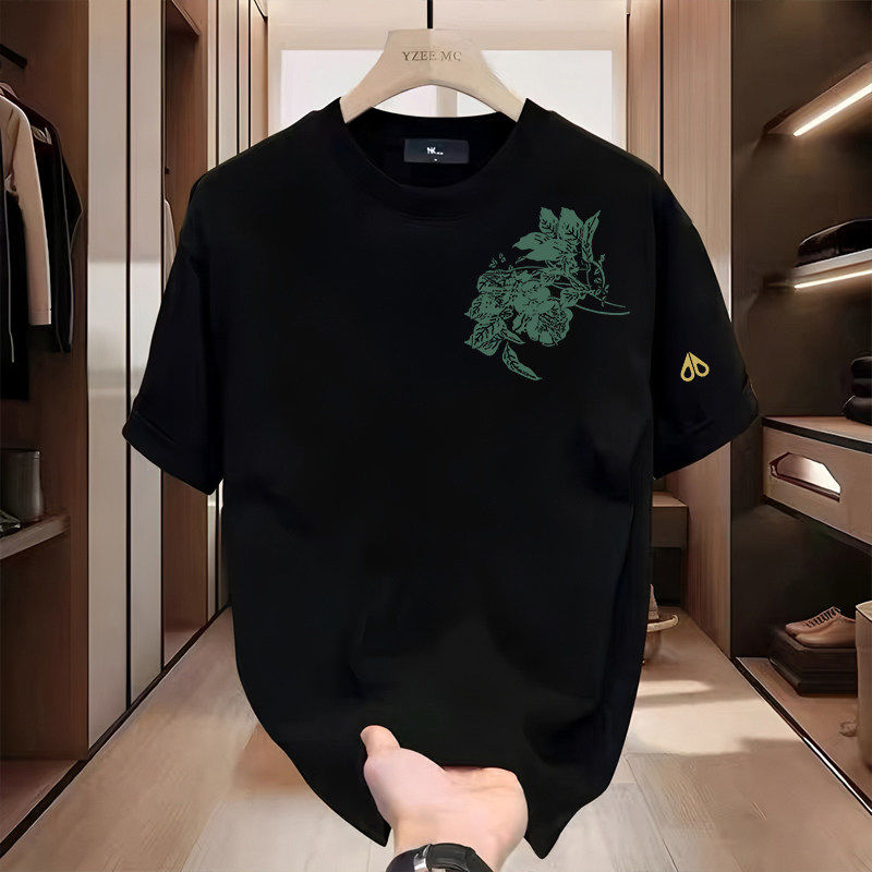 剪刀四季【官网】剪刀四新款季印花短袖T恤男女宽松圆领百搭潮流