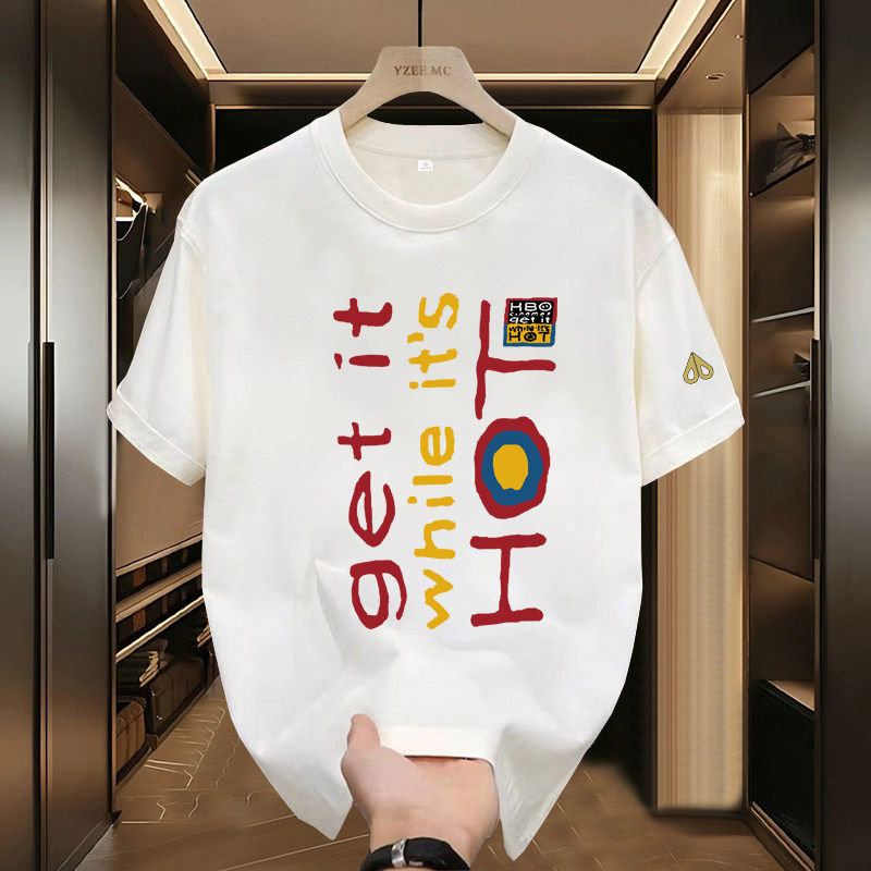 剪刀四季【官网】新款短袖T恤字母印花潮流上衣男女同款夏季