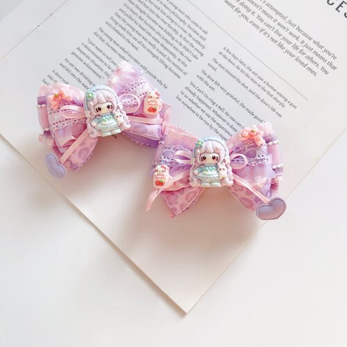 儿童发饰可爱卡通发夹女童侧边刘海夹子头饰宝宝发卡头饰