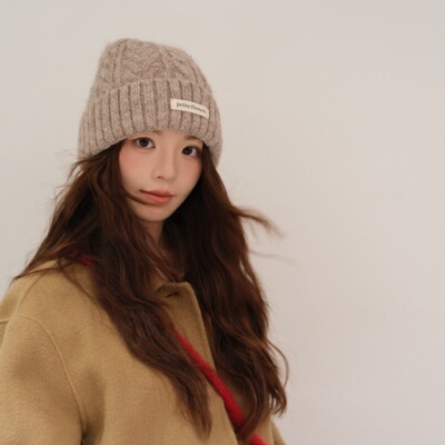 秋冬毛线帽大头围冷帽保暖帽子男女情侣麻花护耳针织帽韩国麻花帽