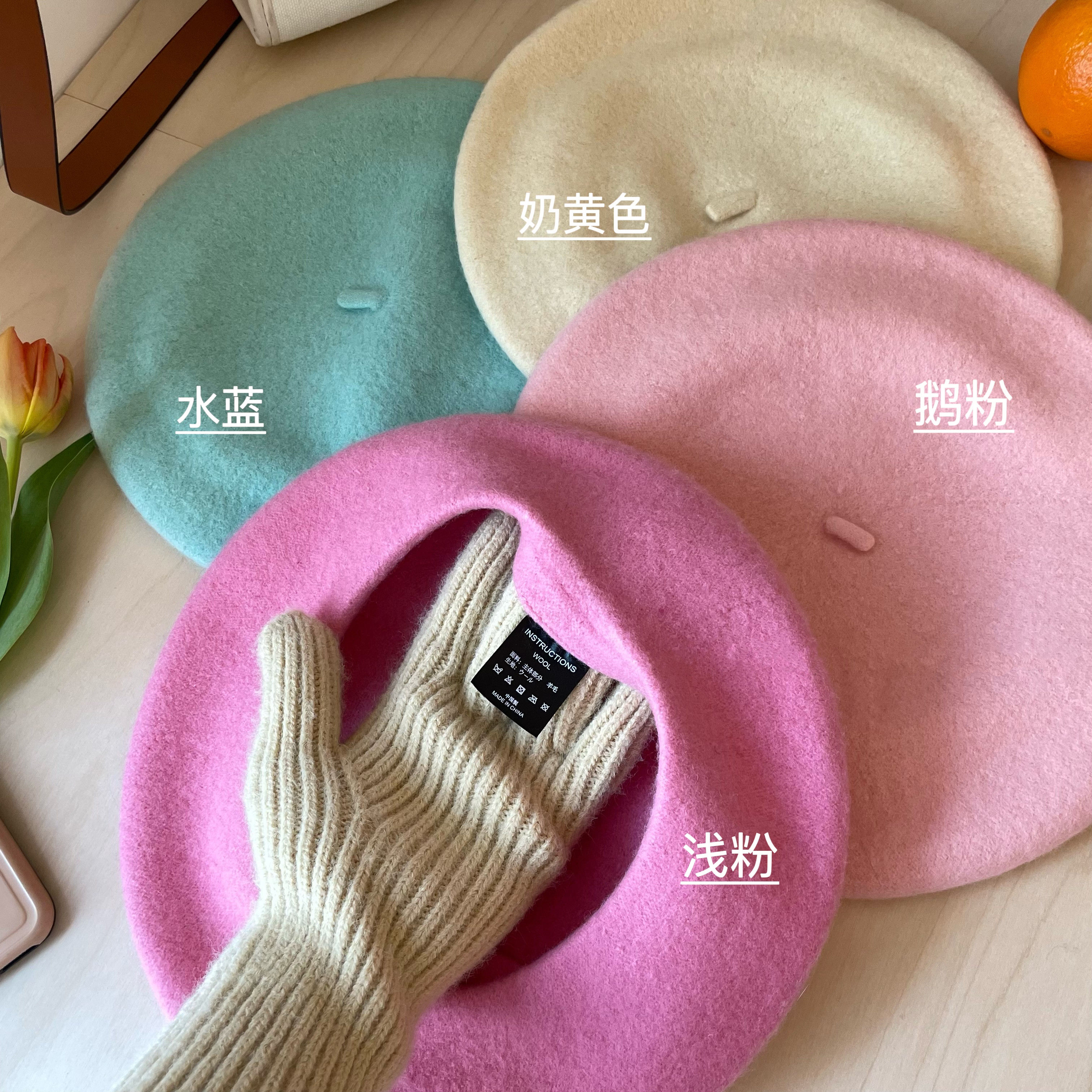 贝雷帽日常休闲女秋冬