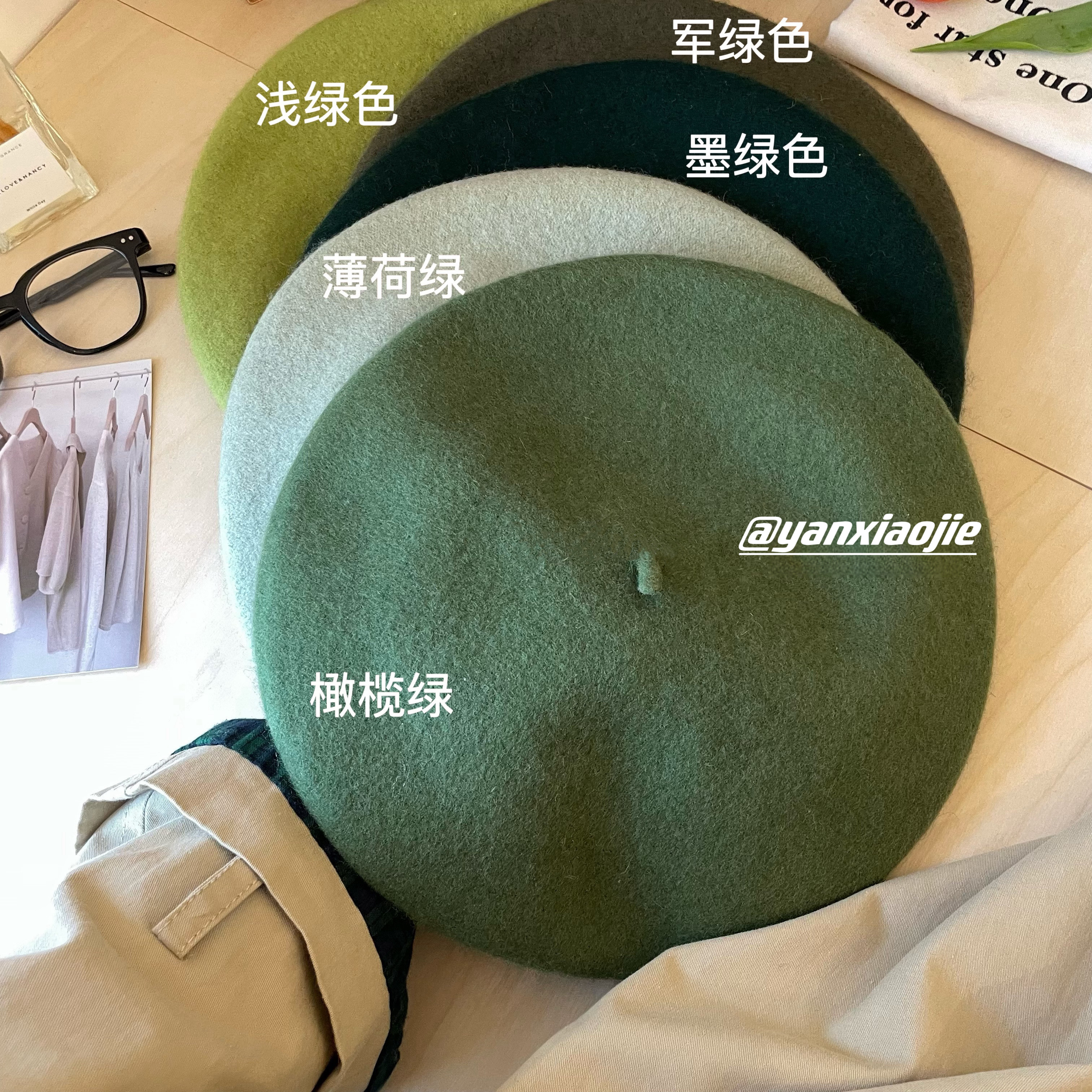 贝雷帽贝雷帽女休闲秋冬