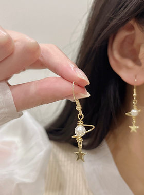 日系甜美可爱星星耳环