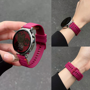 新款彩点波浪液态硅胶表带适用华为GT5GT4watch3pro/gt32运动Fit3