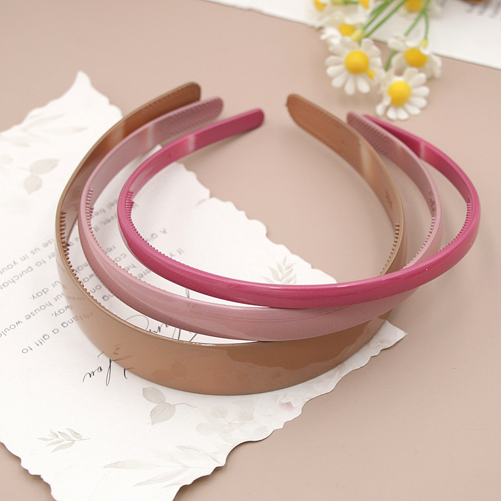 发箍女2024年新款儿童成人头箍细边宽边亮光面洗脸外戴发卡头饰品