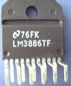 进口全新原装 音频功放IC   LM3886TF  LM3886  老年份白字 电子元器件市场 集成电路（IC） 原图主图