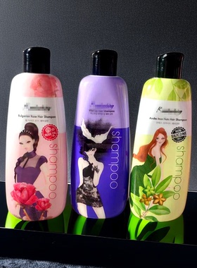 韩国AI@敬旗下 克#SI可~青玫瑰/印加果香水  洗发水/护发素200Ml