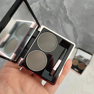 JAS 3.4g MAR 雾感造型眉粉 粉质细腻柔和双色 瑕疵特清