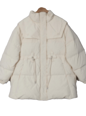 朵以2023冬装新款时尚百搭休闲羽绒服加厚保暖减龄外套37DD935023