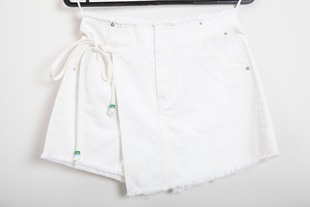 个性 时尚 牛仔短裤 裙裤 设计感潮流百搭34DX229069 朵以夏装 热裤 特价