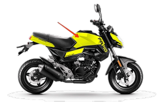 CFMOTO春风摩托车配件原厂ST狒狒左油箱护板CF125-3右外壳塑料件