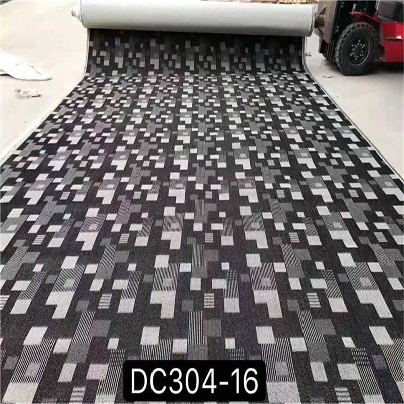 道成商用办公室满铺地毯地垫环保直销卧室条纹花色房间大面积D304