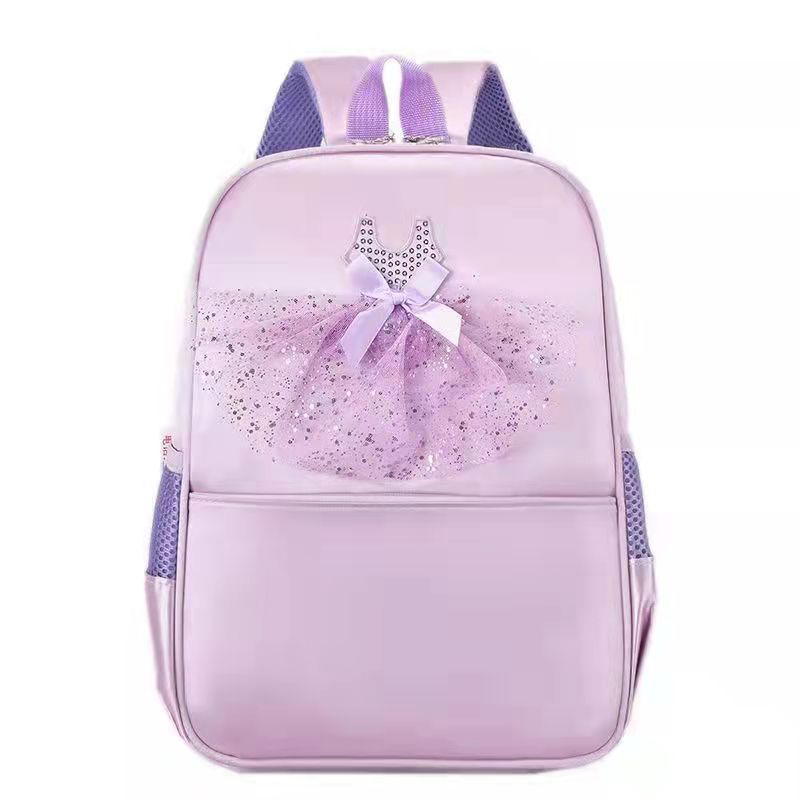 新款儿童舞蹈包定制LOGO女童时尚收纳包裙芭蕾校园双肩包跳舞背包